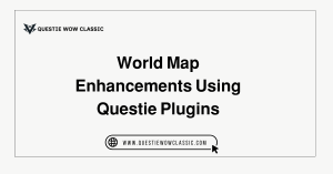 World Map Enhancements Using Questie Plugins