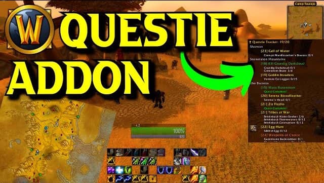 questie wow classic home first